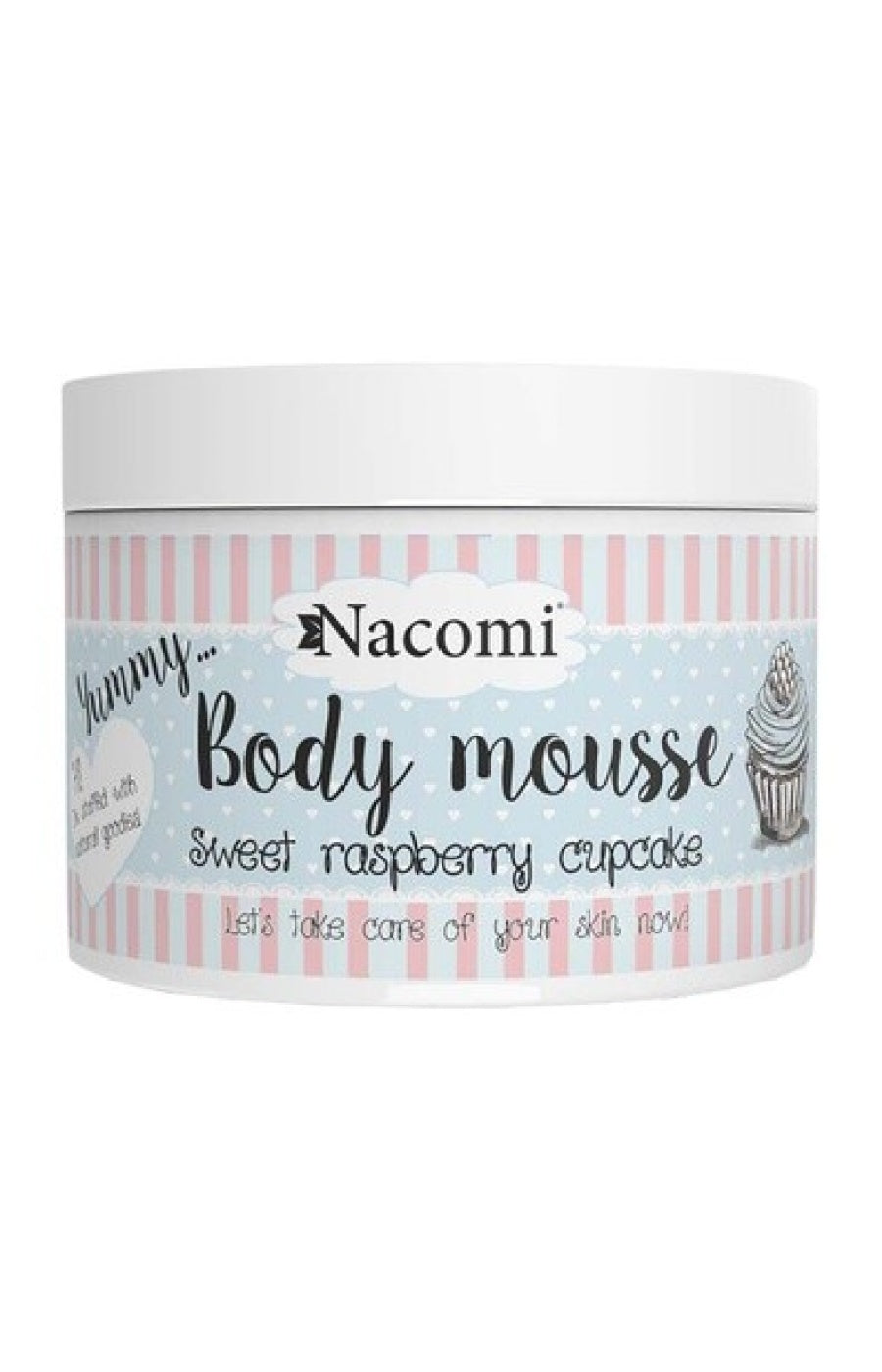 Mousse hydratante & tonifiante - Sweet raspberry cupcake - Corps - 180 ml