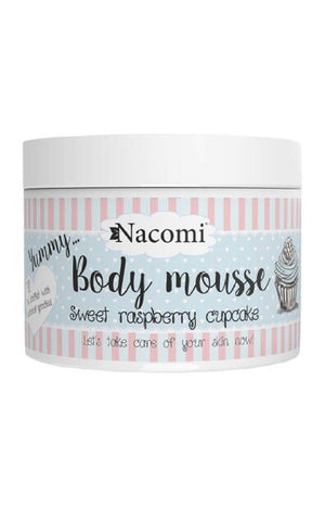 Mousse hydratante & tonifiante - Sweet raspberry cupcake - Corps - 180 ml