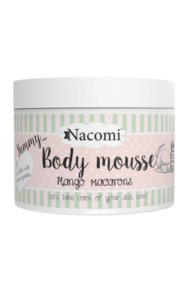 Mousse hydratante & tonifiante - Macarons à la mangue - Corps - 180 ml