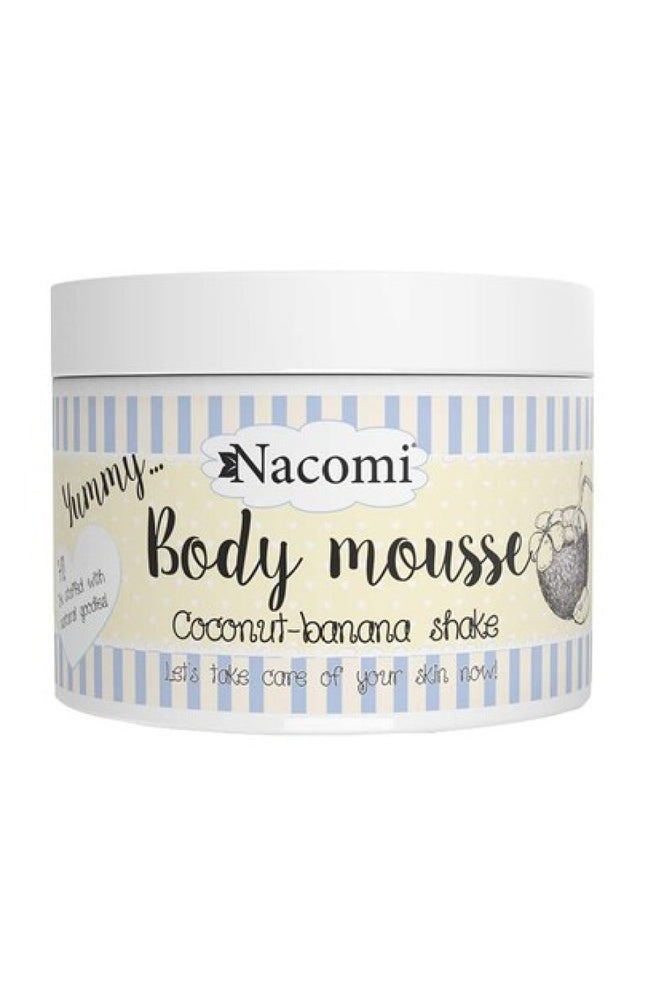 Mousse hydratante & tonifiante - Noix de coco & banane - Corps - 180 ml