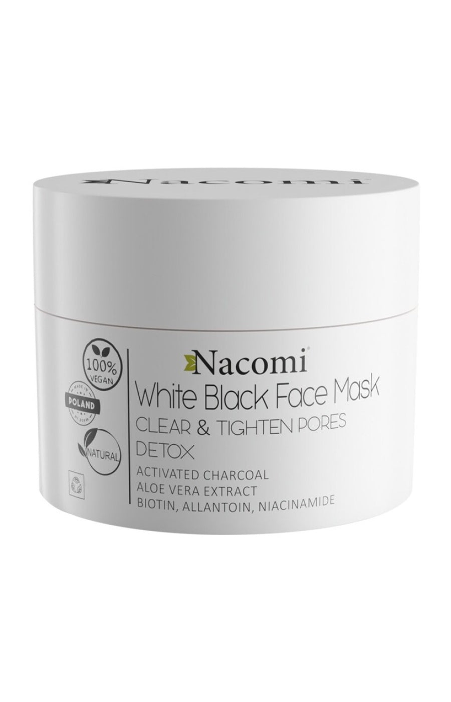 Masque purifiant & détoxifiant - Charbon actif - Visage