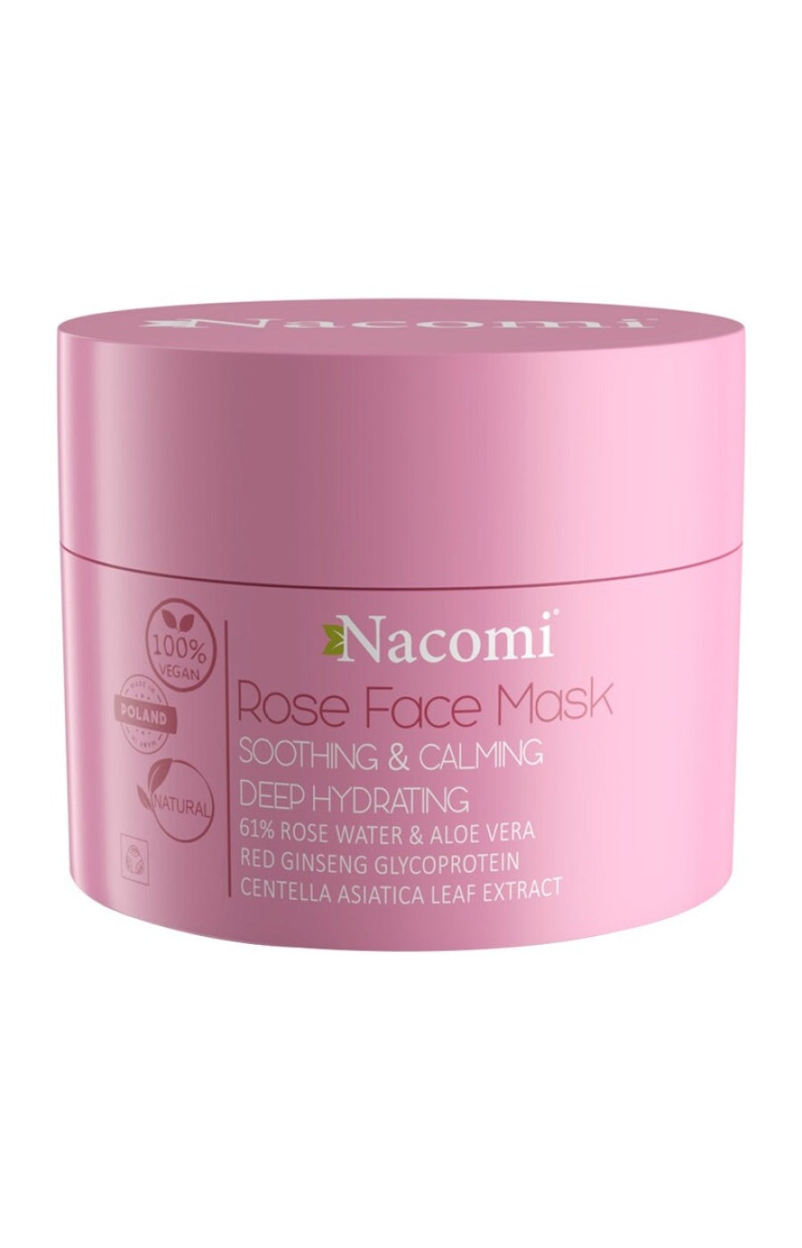 Masque gel apaisant & régénérant - Rose - Visage