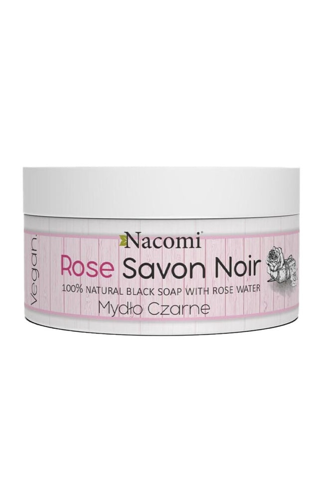 Savon noir anti-rougeurs - Eau de rose - Visage & corps - 125 g