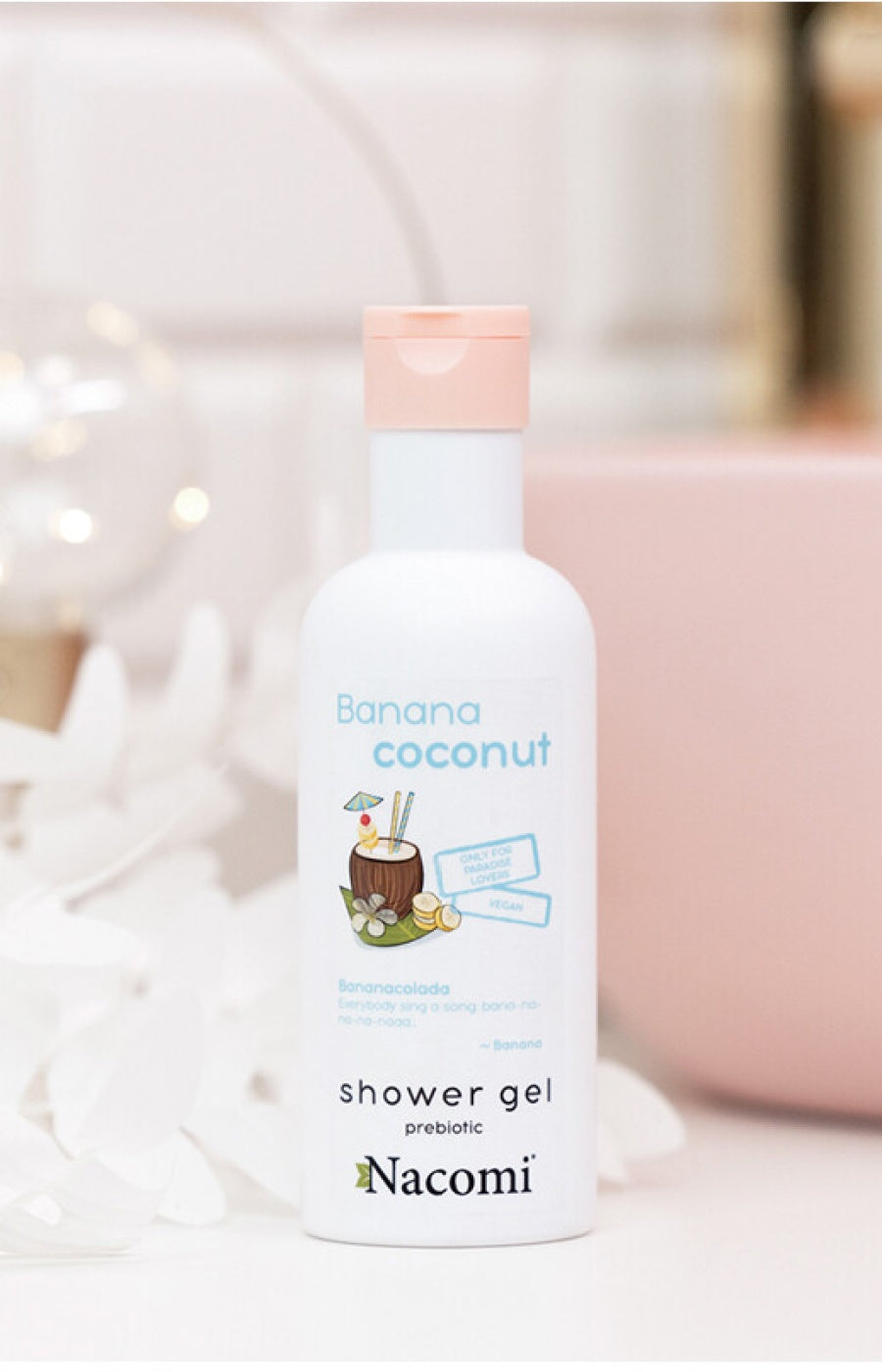 Gel douche adoucissant - Banane & noix de coco - Corps - 300 ml
