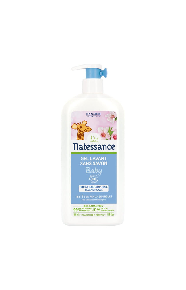 Gel lavant sans savon bio - Camomille - Bébé - 500 ml