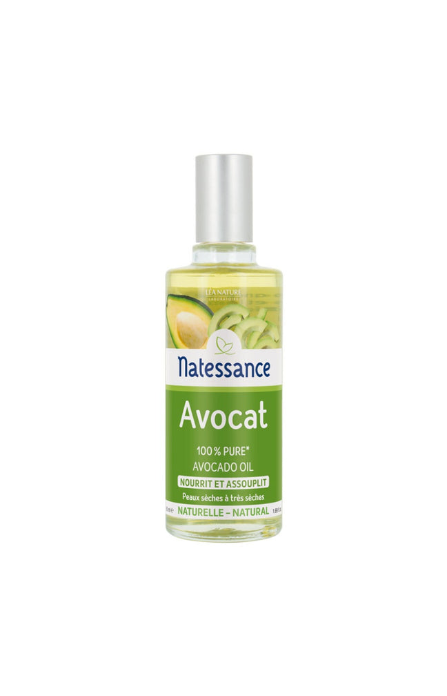 Huile d'avocat 100% pure - Peaux sèches à très sèches - 50 ml