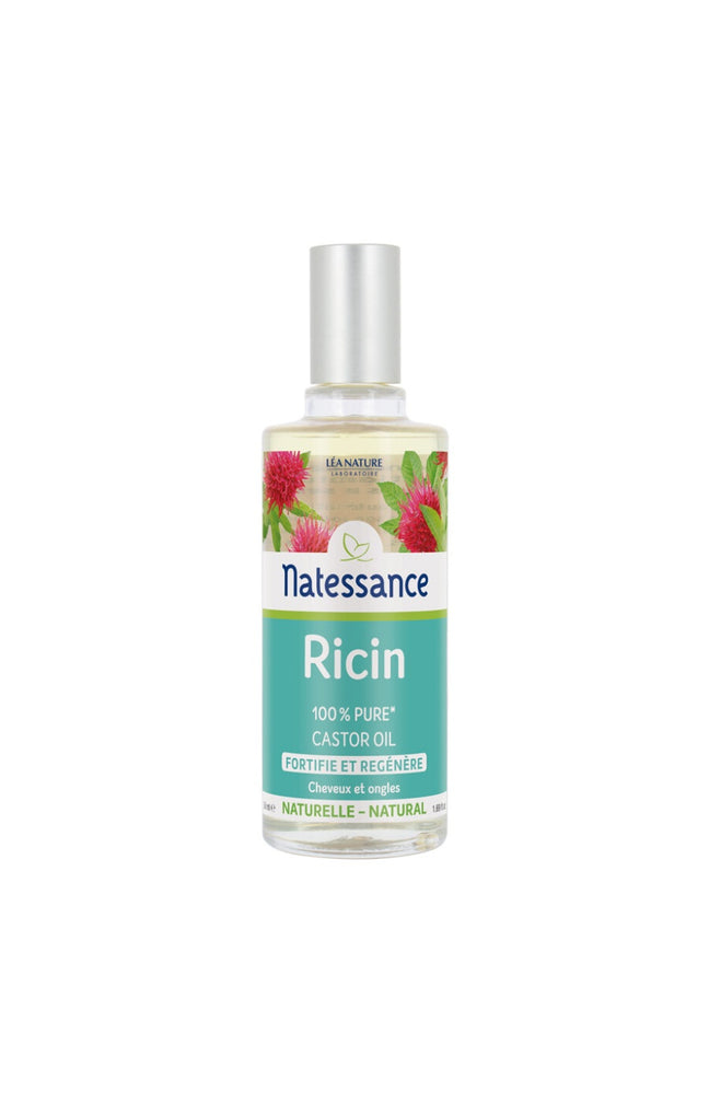 Huile de ricin 100% pure - Cheveux & ongles - 50 ml