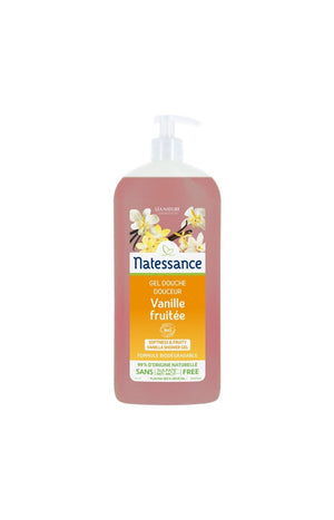 Gel douche douceur bio - Vanille fruitée - 1 L