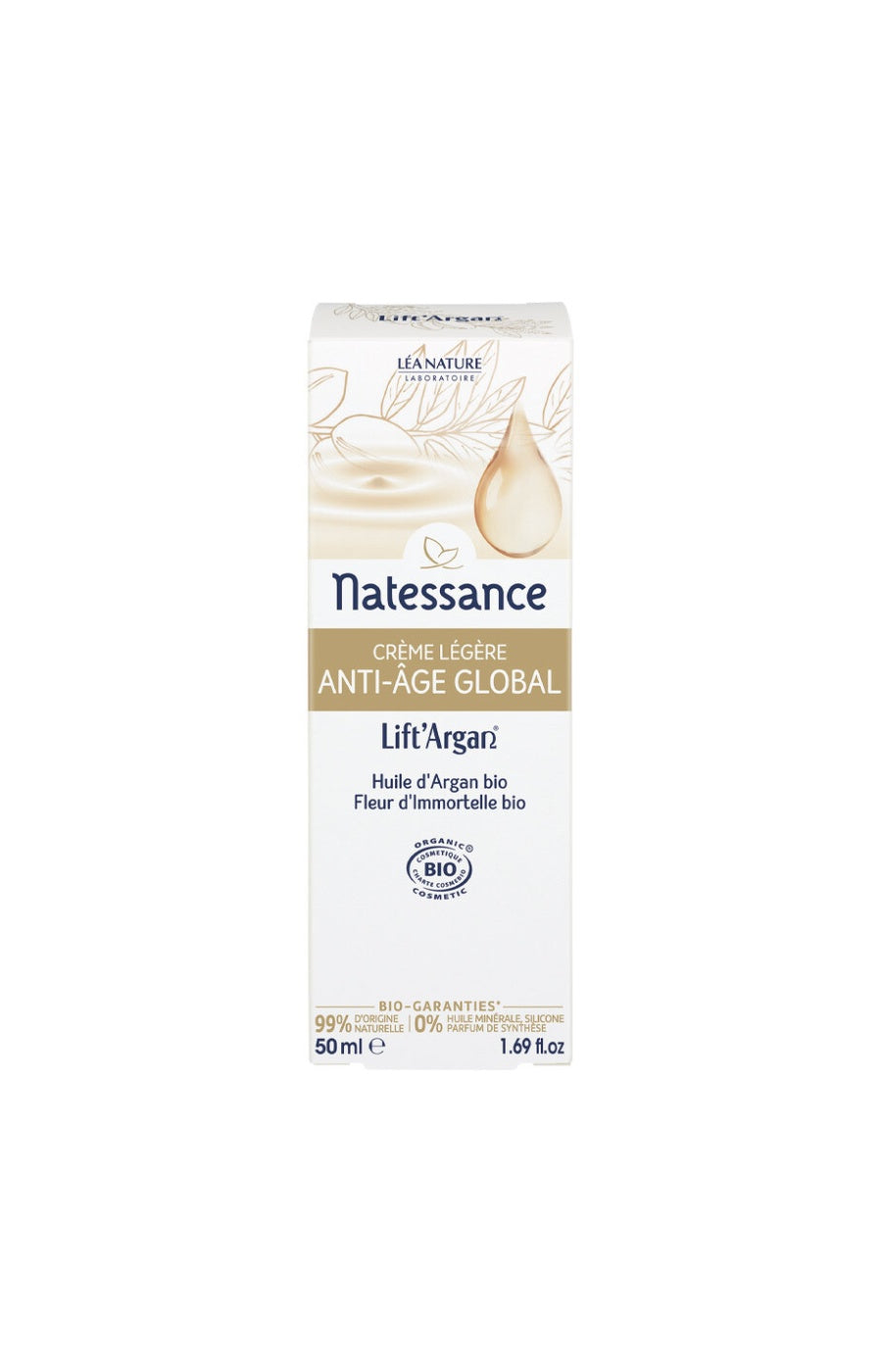 Crème légère anti-âge bio - Lift'Argan