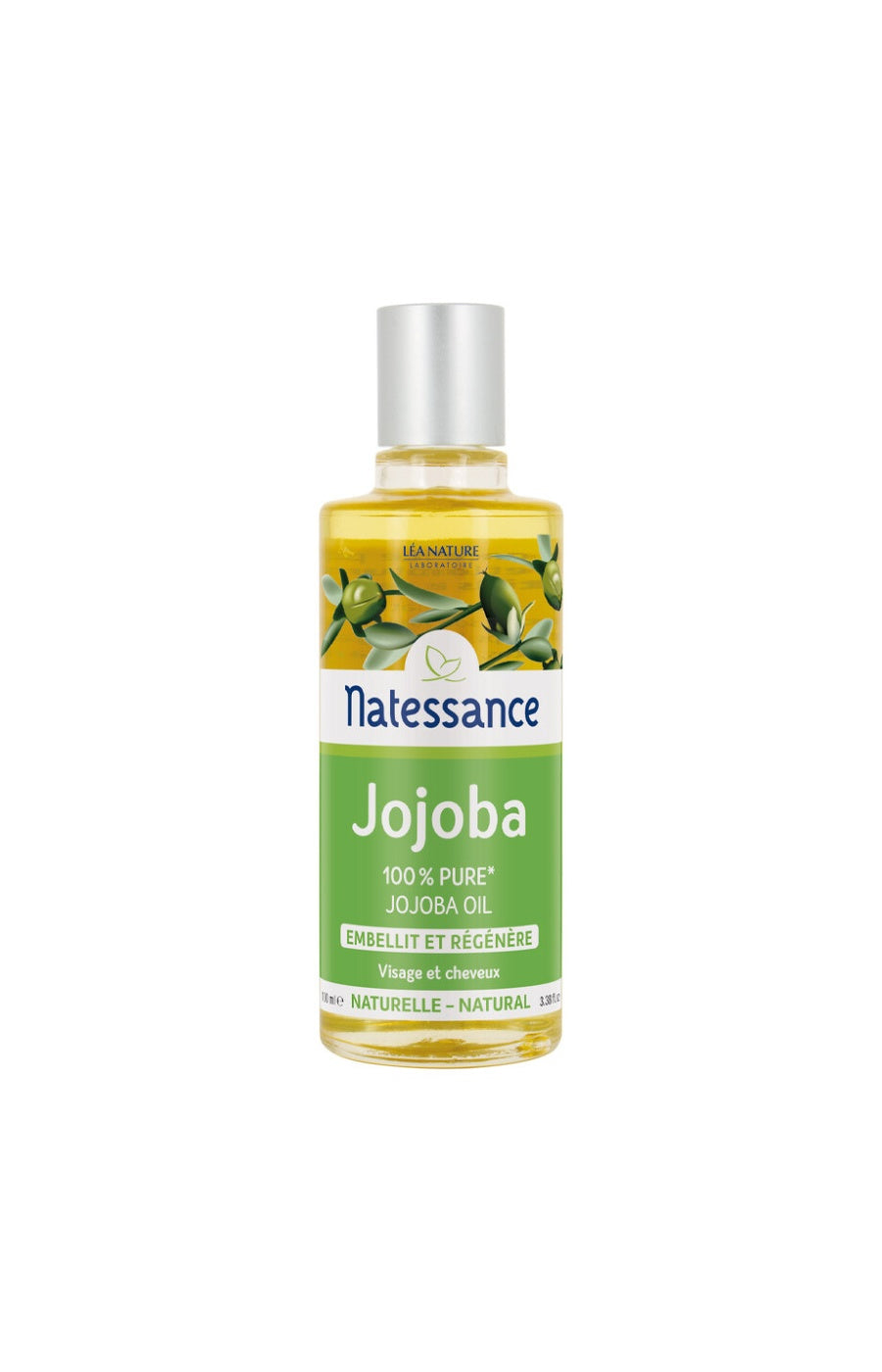 Huile de jojoba 100% pure - Visage & cheveux - 100 ml
