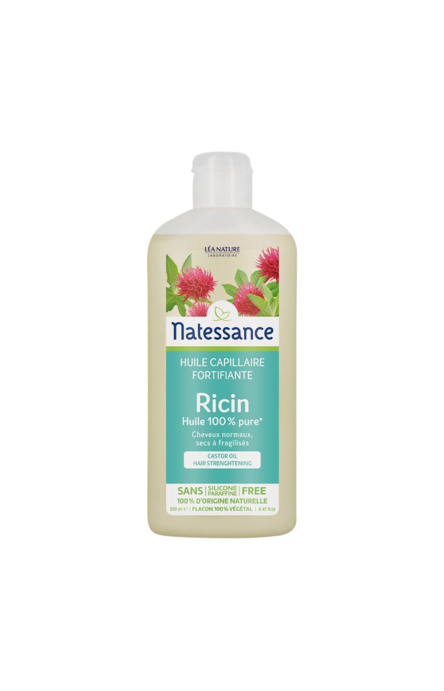 Huile de ricin fortifiante - Cheveux secs & ternes - 250 ml
