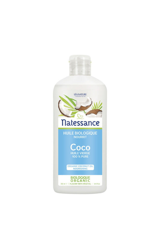 Huile de coco nourrissante bio - Peaux très sèches - 250 ml