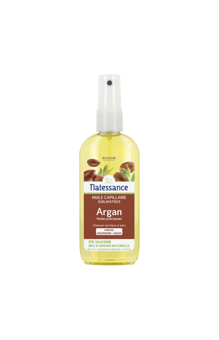 Huile sublimatrice - Huile d'argan - Cheveux normaux à secs - 160 ml