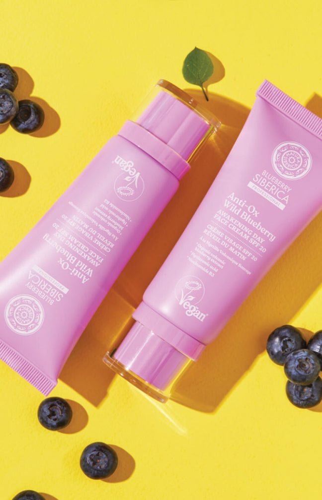 Crème de jour antioxydante vegan - Myrtille - Visage