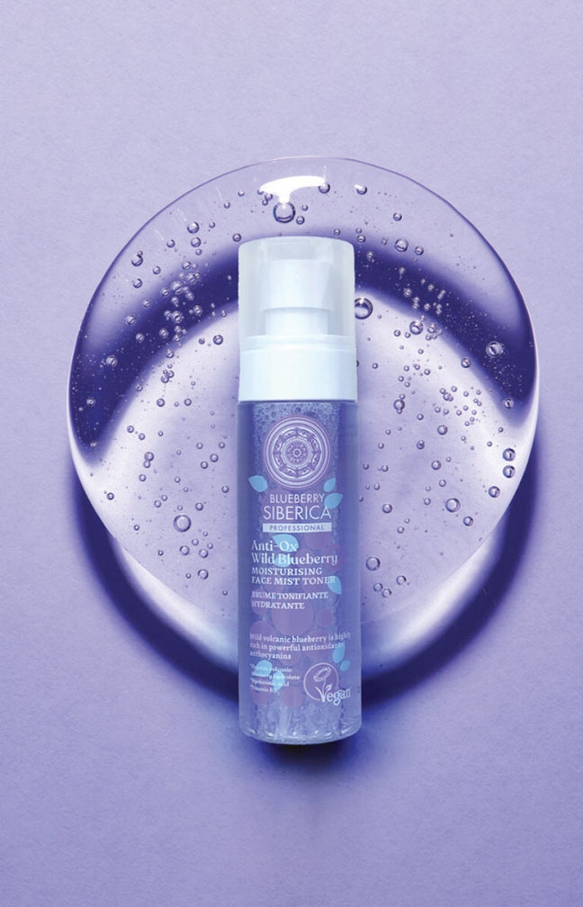 Brume tonifiante hydratante vegan - Myrtille - Visage