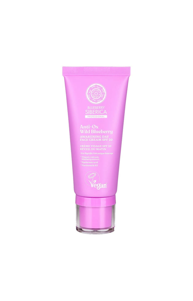 Crème de jour antioxydante vegan - Myrtille - Visage