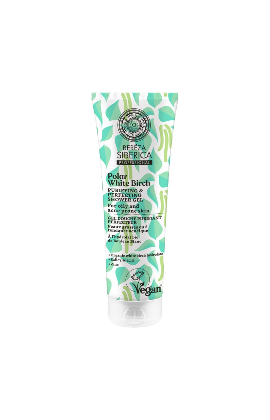 Gel douche purifiant vegan - Bouleau blanc - Peaux grasses ou acnéiques - 200 ml