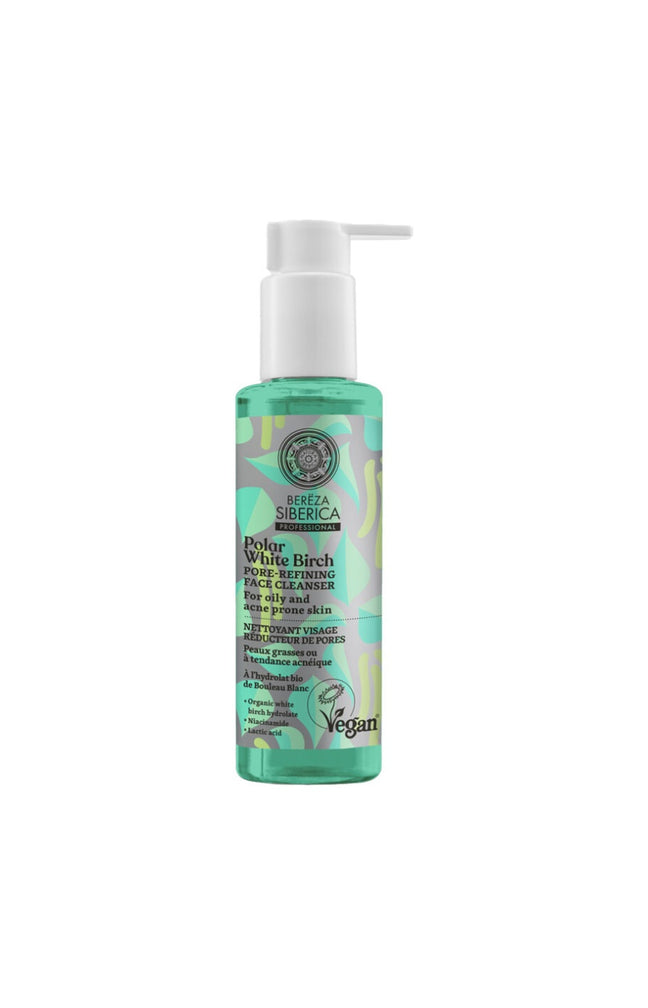 Nettoyant réducteur de pores vegan - Bouleau blanc - Peaux grasses ou acnéiques