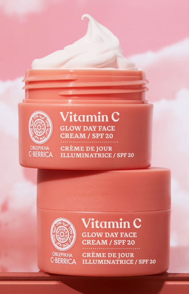 Crème de jour illuminatrice vegan - Vitamine C - Visage