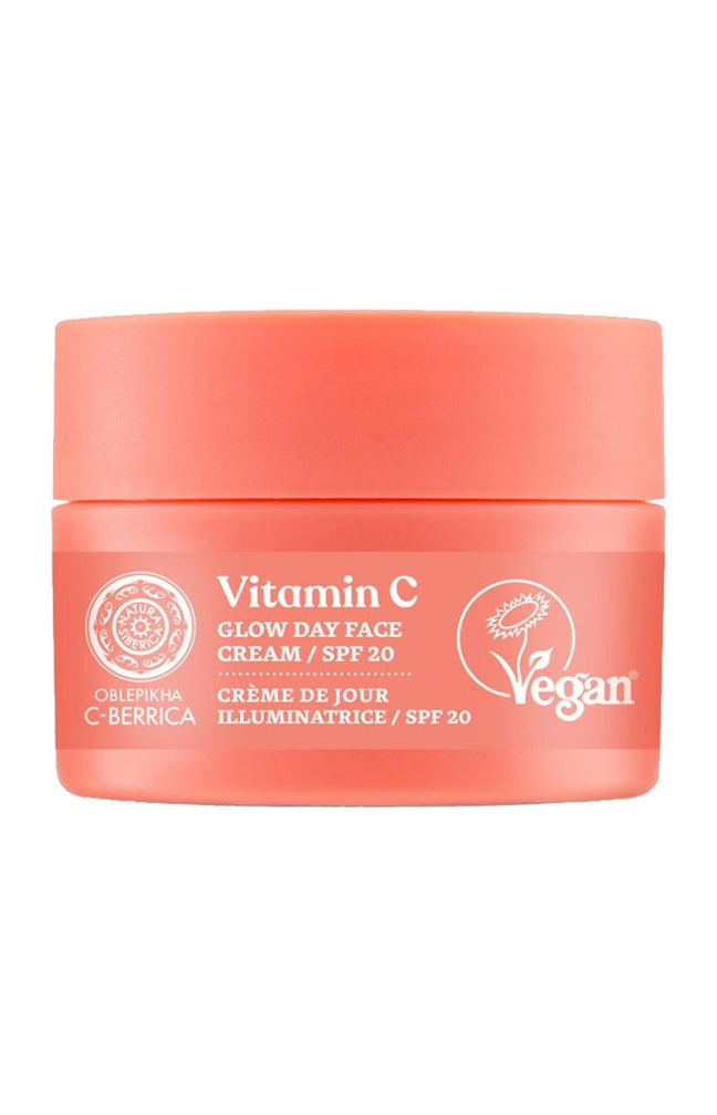 Crème de jour illuminatrice vegan - Vitamine C - Visage