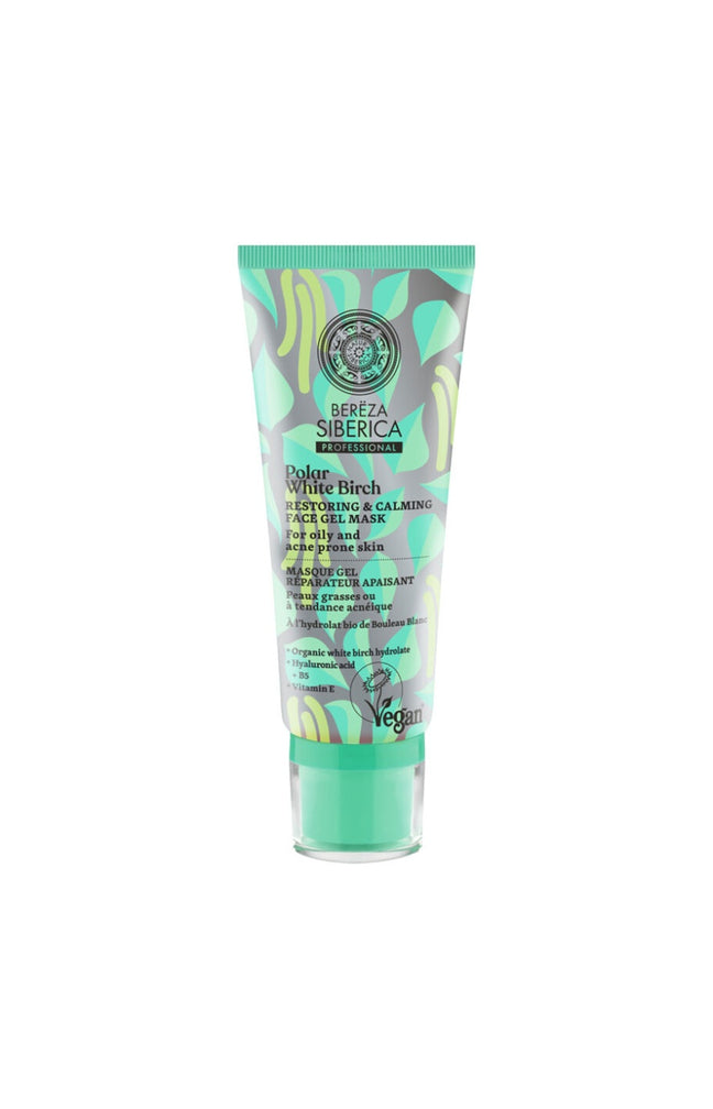 Masque gel réparateur vegan - Bouleau blanc - Peaux grasses ou acnéiques