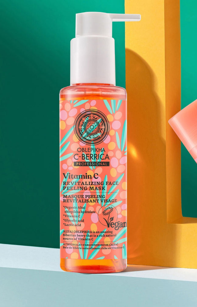 Masque peeling revitalisant vegan - Vitamine C - Visage