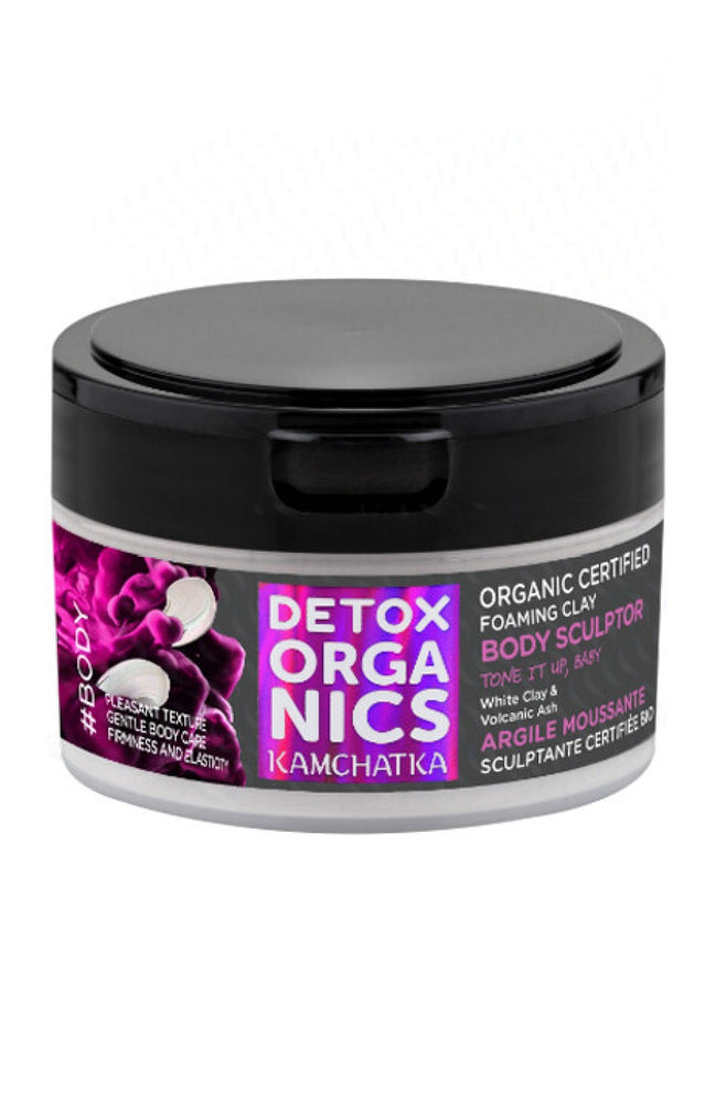 Argile moussante & sculptante bio - Detox Organics Kamchatka - Corps - 200 ml