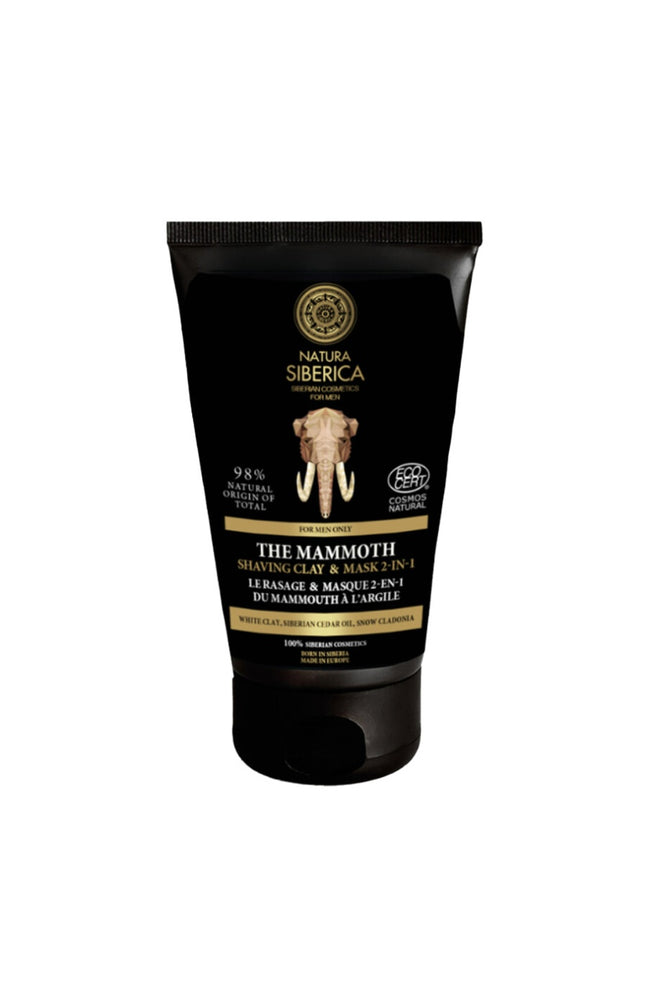 Crème de rasage & masque 2-en-1 - Le Rasage Parfait du Mammouth - Homme - 150 ml