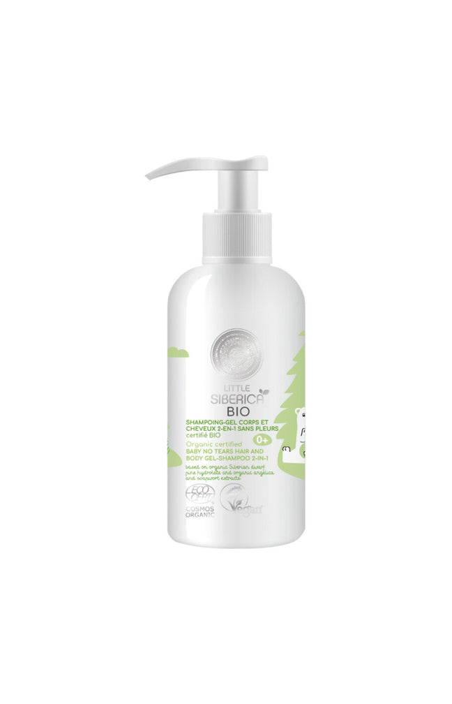 Gel douche 2-en-1 bio - Little Siberica - Corps & cheveux - Bébé - 250 ml