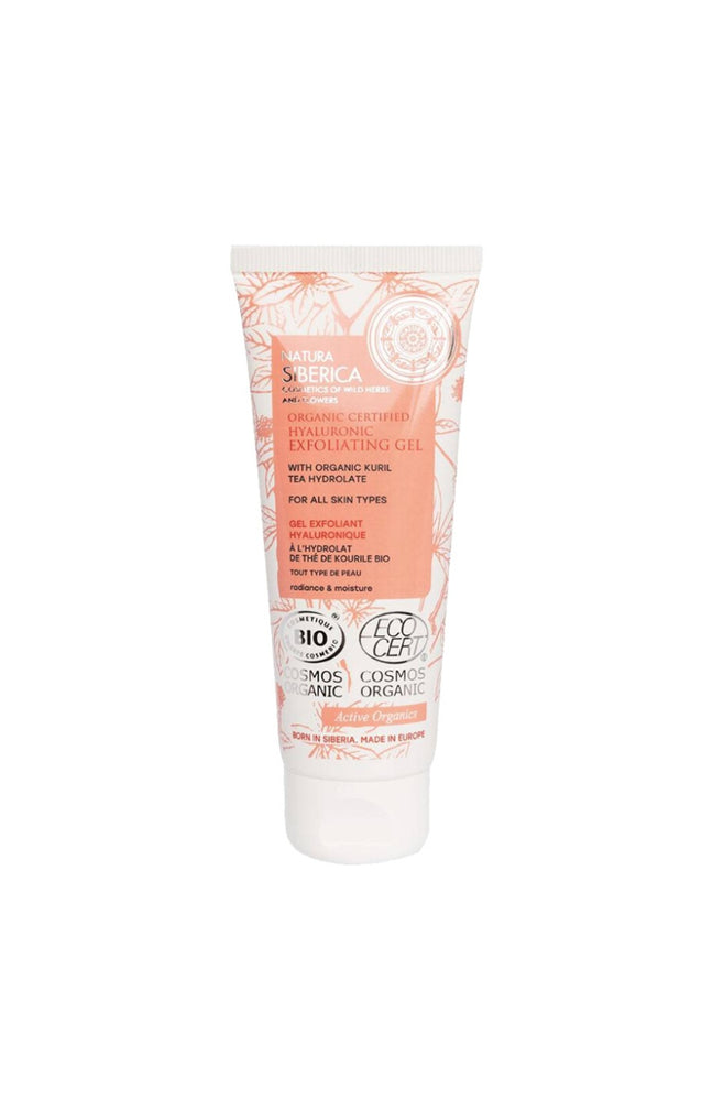 Gel exfoliant hyaluronique bio - Thé de Kourile - Visage