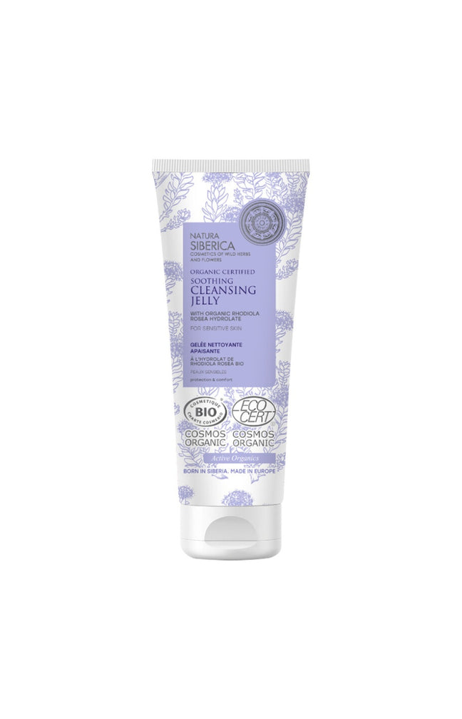 Gelée nettoyante & apaisante bio - Rhodiola rosea - Peaux sensibles