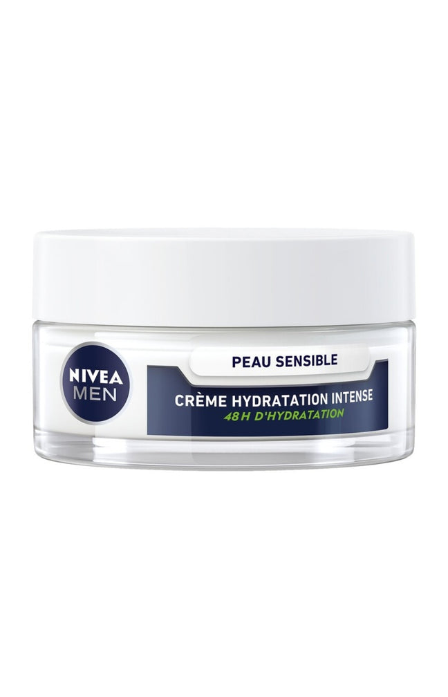 Crème visage hydratation intense - Peaux sensibles - Homme