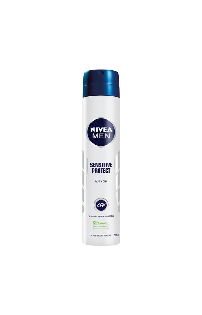 Déodorants anti-transpirants 48 h - Peaux sensibles - Homme - 3 x 200 ml