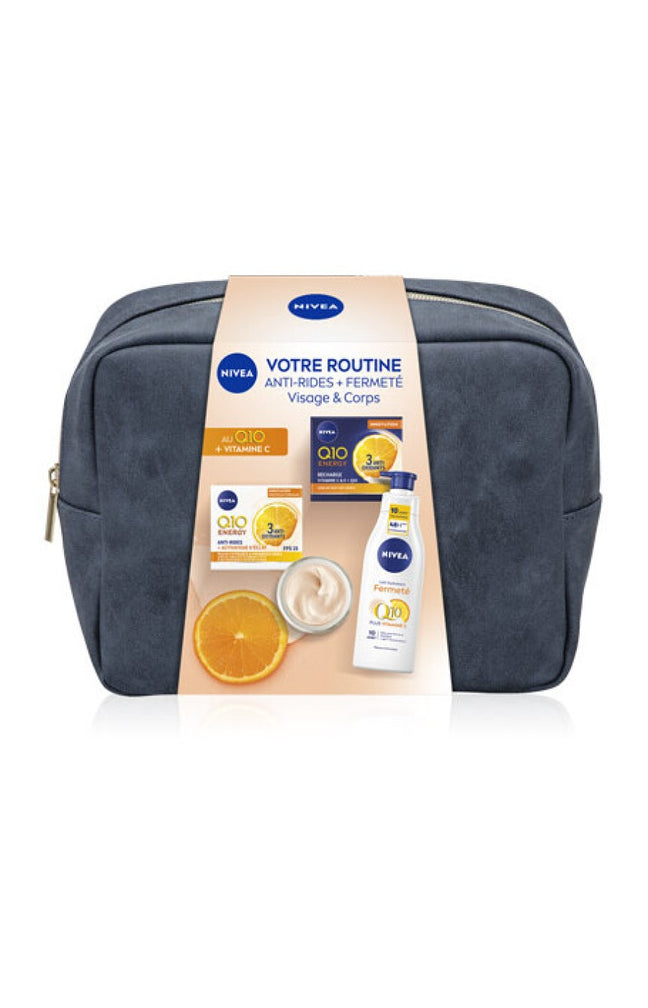 Trousse routine visage & corps - Q10 Energy - 3 produits