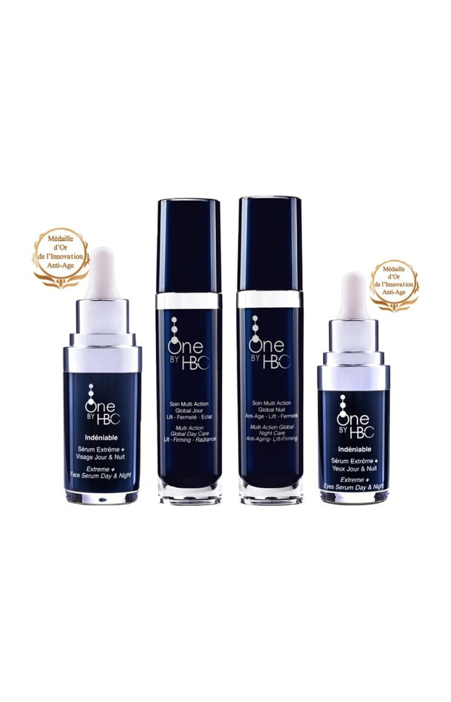 Routine anti-âge ultime - Indéniable - Jour & nuit - Visage & yeux - 4 soins