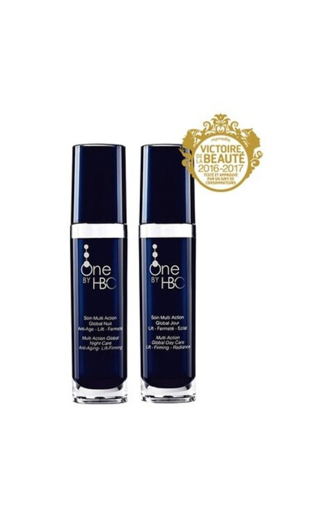 Soins anti-âge global multi-actions - Jour & nuit - Visage - 2 x 30 ml