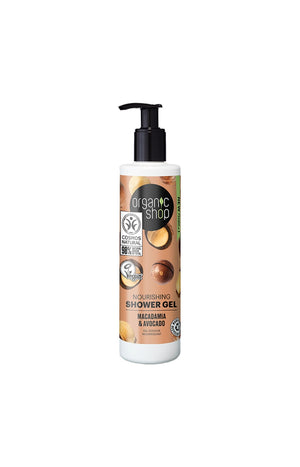 Gel douche nourrissant - Macadamia & avocat - 280 ml