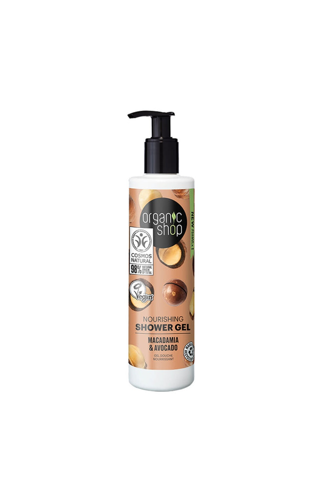 Gel douche nourrissant - Macadamia & avocat - 280 ml