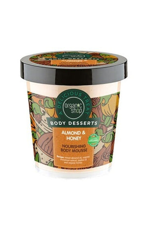 Crème mousse nourrissante - Body Desserts - Amande & miel - Corps - 450 ml