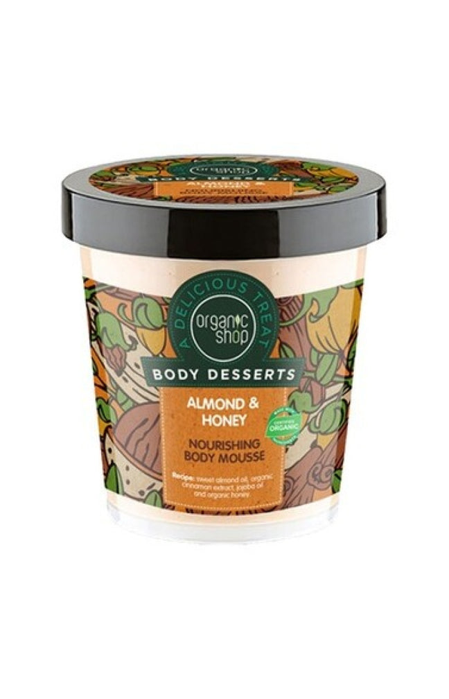 Crème mousse nourrissante - Body Desserts - Amande & miel - Corps - 450 ml