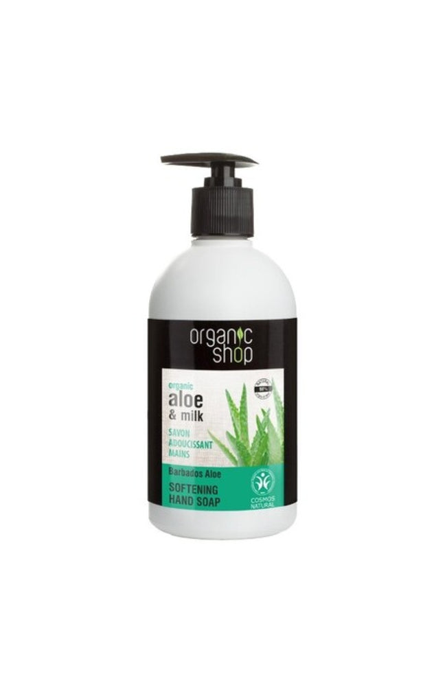 Savon liquide adoucissant - Aloe vera bio - Mains - 500 ml