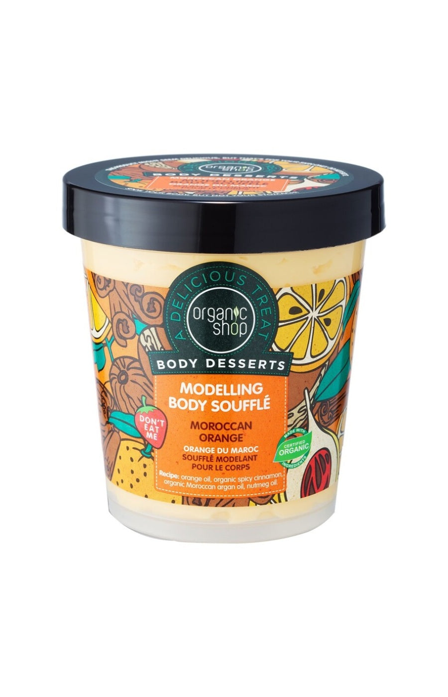 Crème soufflée remodelante - Body Desserts - Orange - Corps - 450 ml