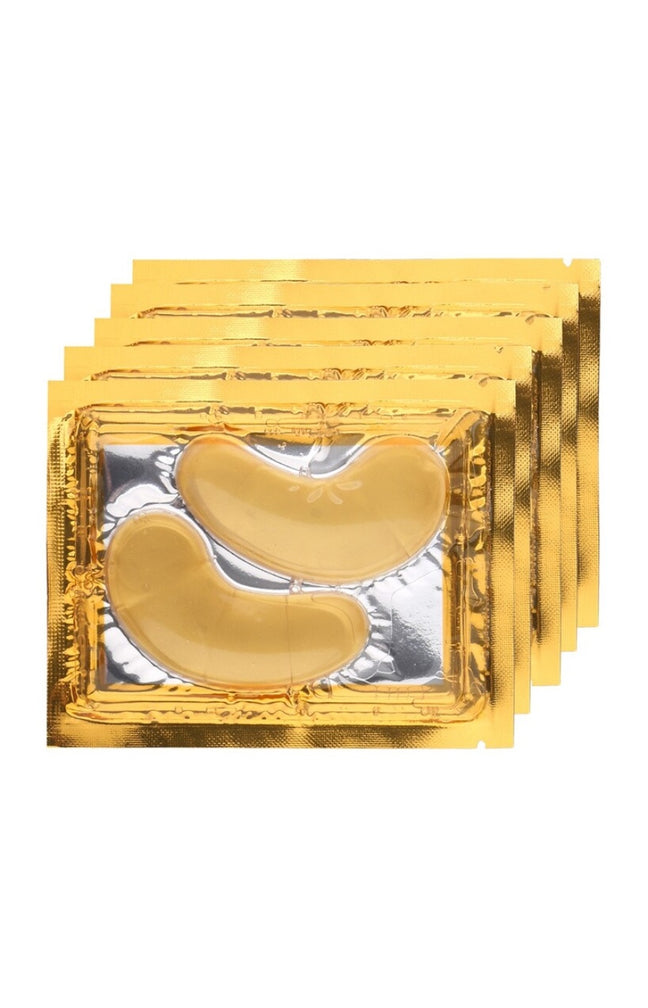Lot de 10 patchs gold - Yeux