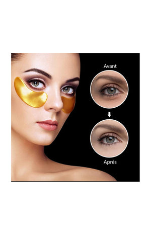 Patchs nourrissants - Collagène - Or - Yeux - 60 unités