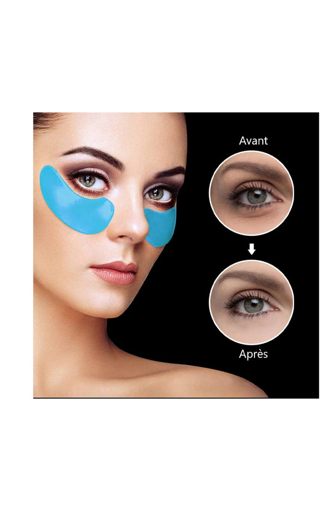 Patchs nourrissants - Collagène - Bleu - Yeux - 60 unités