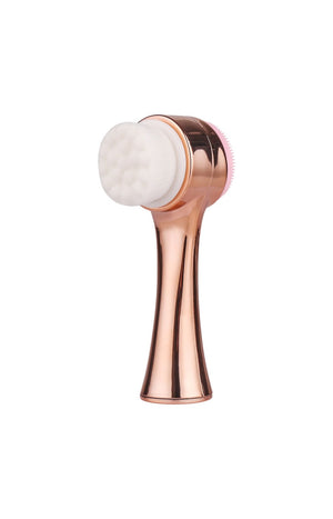 Brosse nettoyante double-face - Visage - Rose gold