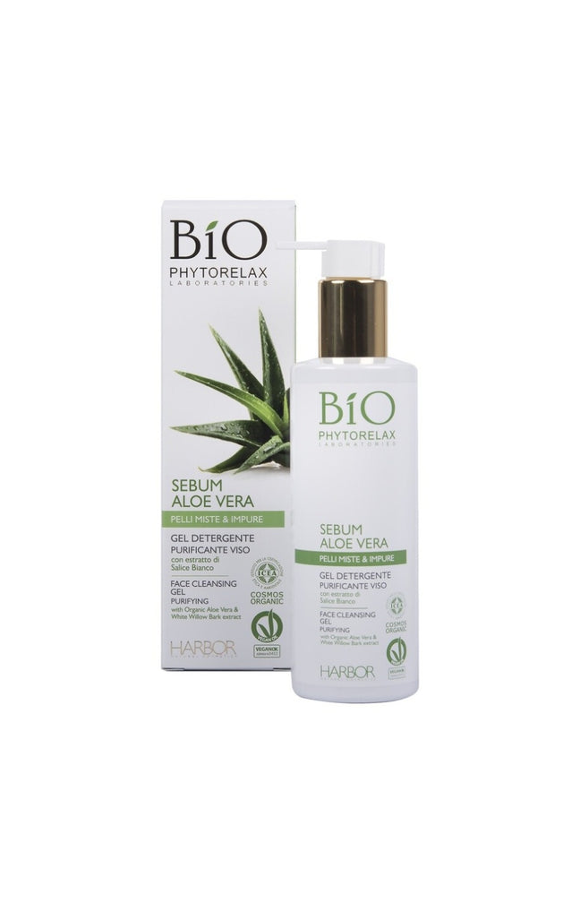 Gel purifiant bio - Aloe vera - Peaux mixtes à grasses