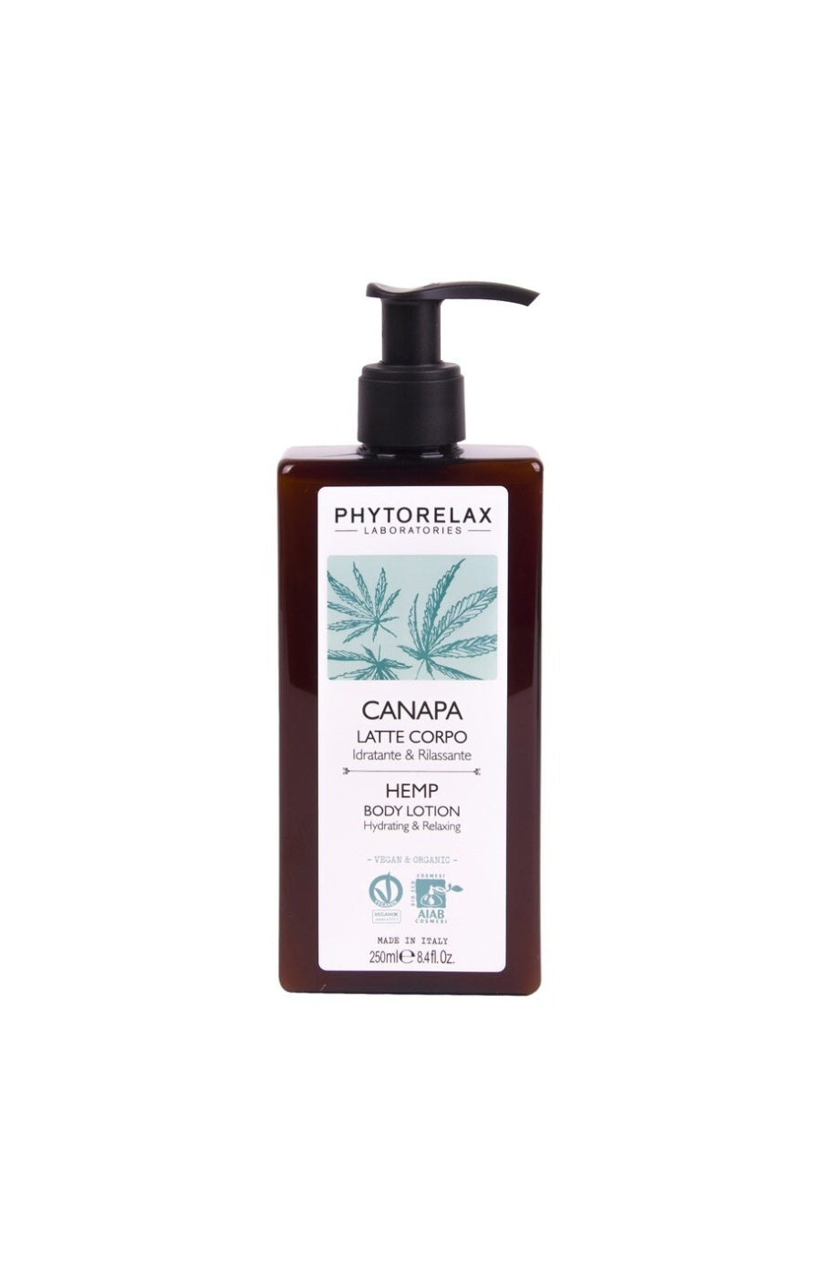 Lotion hydratante & relaxante - Huile de graines de chanvre - Corps - 250 ml