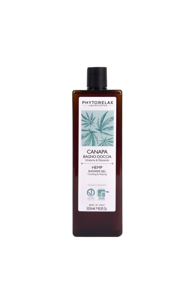 Gel douche hydratant & relaxant - Huile de graines de chanvre - Corps - 500 ml