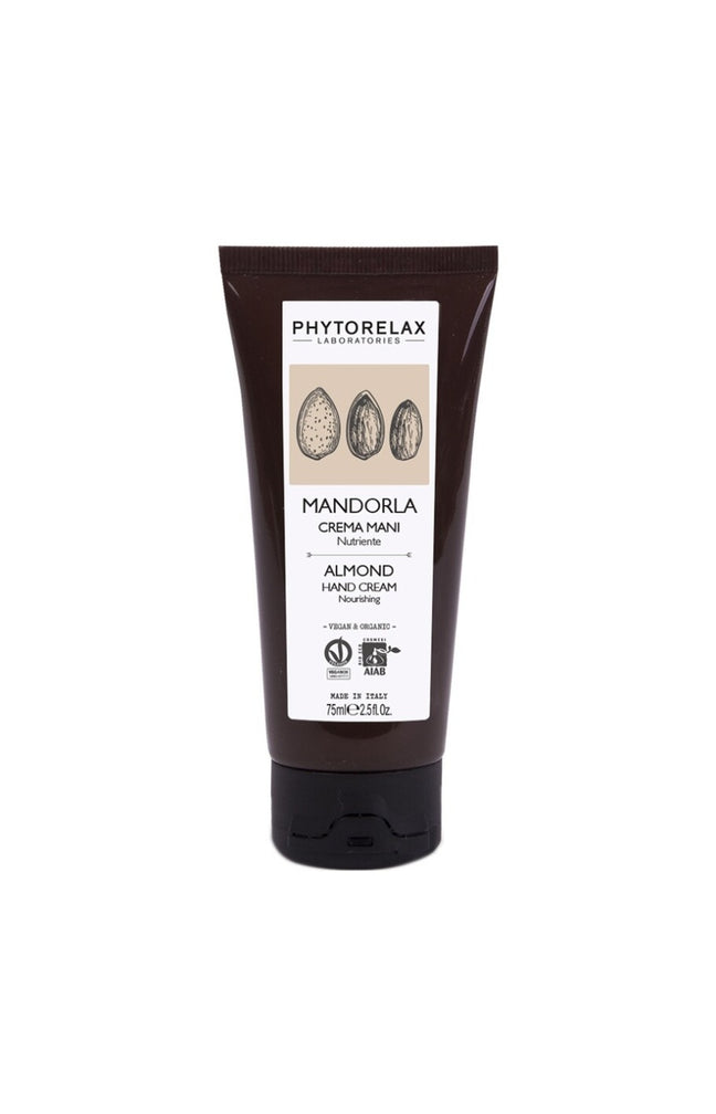 Crème hydratante - Mains - Huile d'amande douce - Peaux sèches et déshydratées - 75 ml